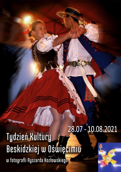 wiruj�ca w ta�cu para w stroju regionalnym, tytu� i termin wystawy