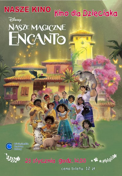 na plakacie du�a grupa kolorowych postaci, a na pierwszym planie g��wna bohaterka animacji