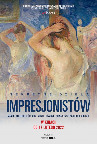 na plakacie fragment obrau impresjonistycznego