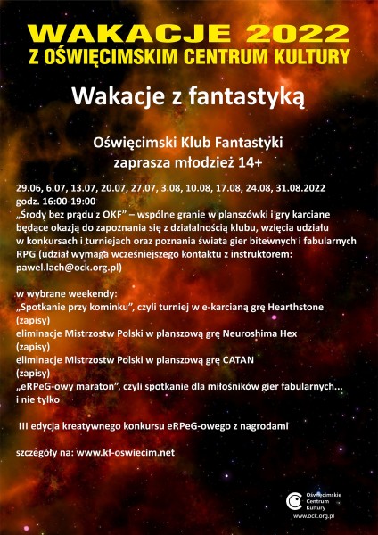 na kolorowym tle program zaj��