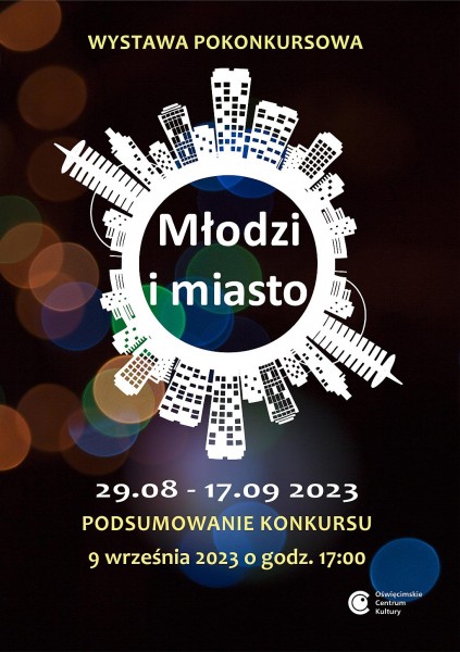 na plakacie logo konkursu - domy naokoo�o kuli ziemskiej