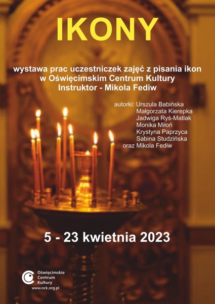 na plakacie zdj�cie pal�cych si� cie�kich �wie�